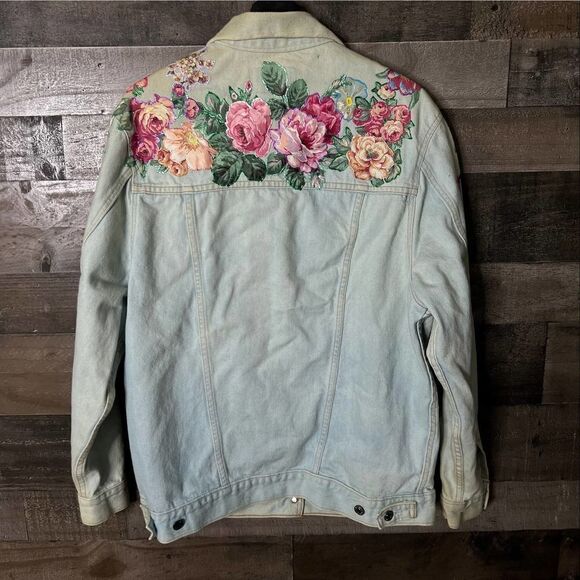 VTG Levi's Denim Trucker Jacket USA Medium - Picture 4 of 7